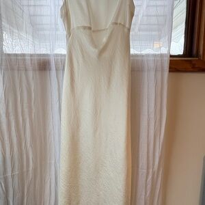 Abercrombie & Fitch Cream Strapless Dress